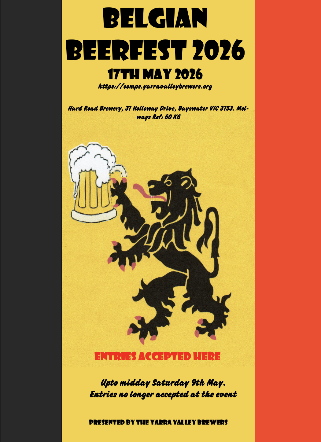 YVB Belgian Beerfest 2026